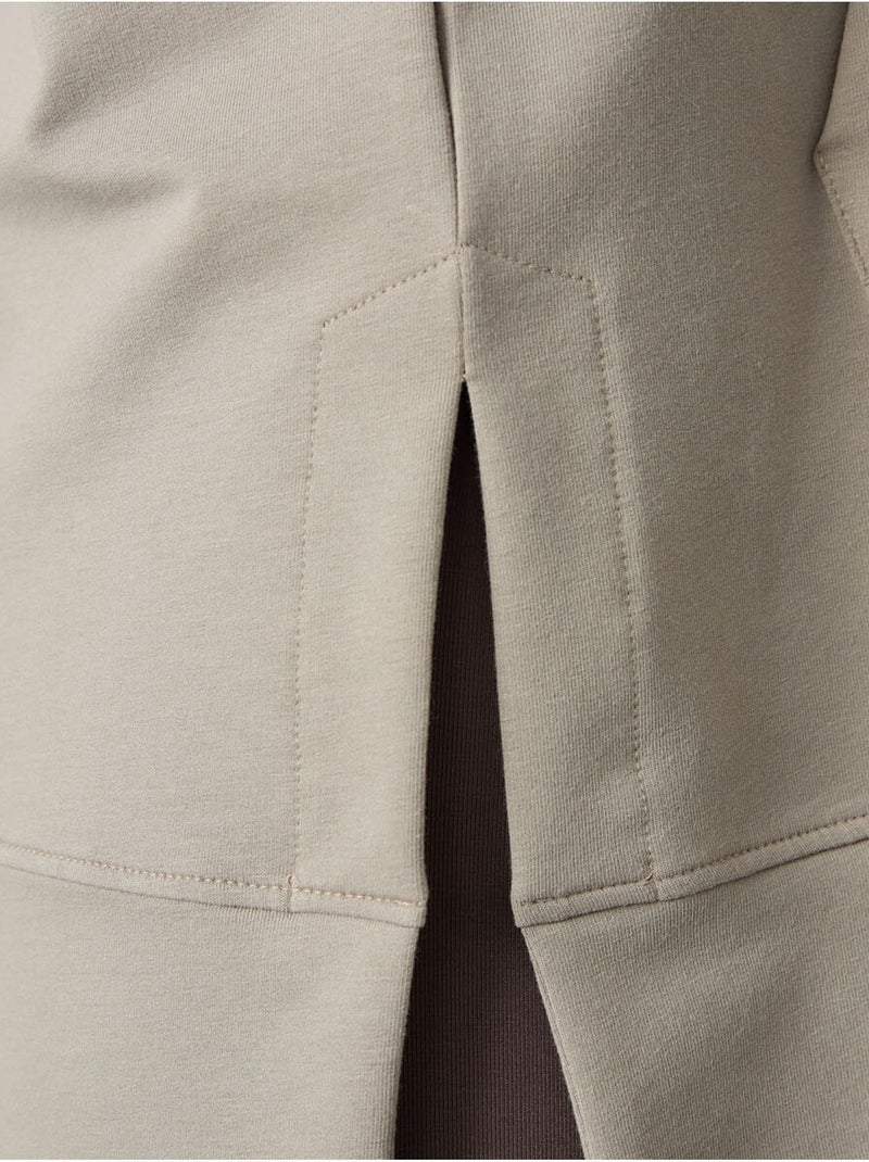 Sudadera con capucha oversize estampada tommy Beige arcilla - Kiabi