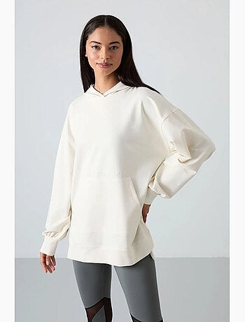 Sudadera con capucha oversize estampada tommy
