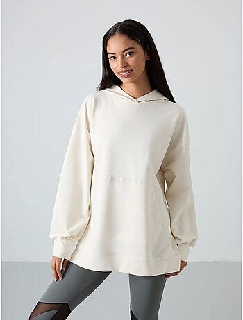 Sudadera con capucha oversize estampada tommy