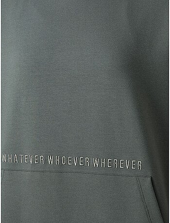 Sudadera con capucha oversize estampada tommy