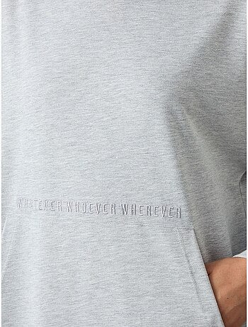 Sudadera con capucha oversize estampada tommy