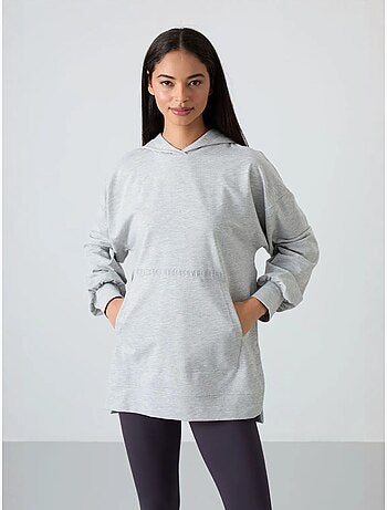 Sudadera con capucha oversize estampada tommy