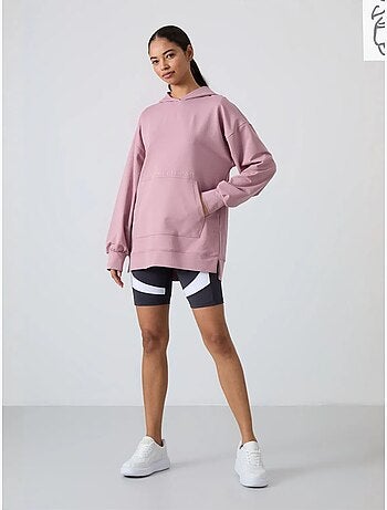 Sudadera con capucha oversize estampada tommy