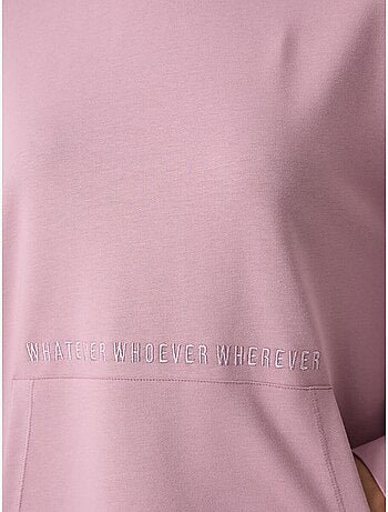 Sudadera con capucha oversize estampada tommy