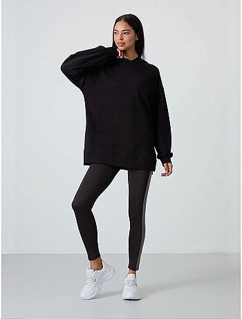 Sudadera con capucha oversize estampada tommy