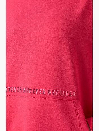 Sudadera con capucha oversize estampada tommy