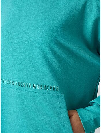 Sudadera con capucha oversize estampada tommy