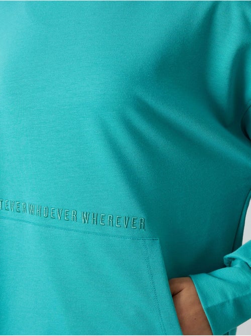 Sudadera con capucha oversize estampada tommy - Kiabi