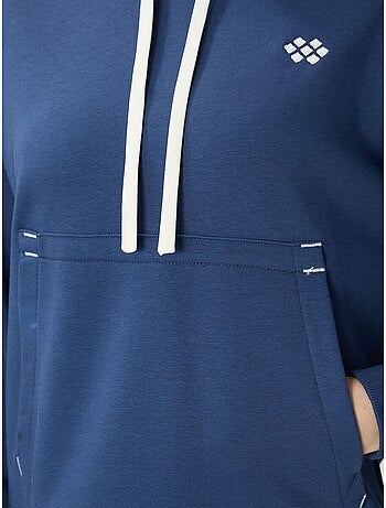 Sudadera con capucha oversize y bolsillo tommy