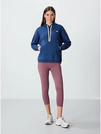 Sudadera con capucha oversize y bolsillo tommy