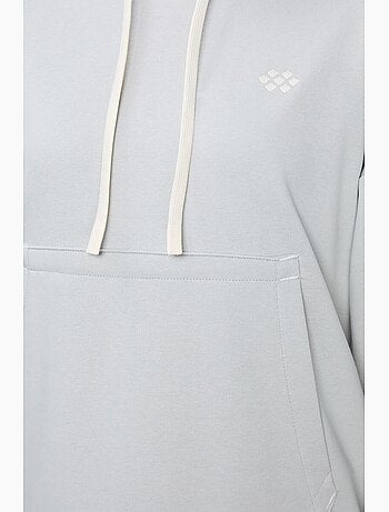 Sudadera con capucha oversize y bolsillo tommy