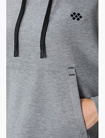 Sudadera con capucha oversize y bolsillo tommy