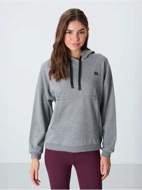 Sudadera con capucha oversize y bolsillo tommy - Kiabi