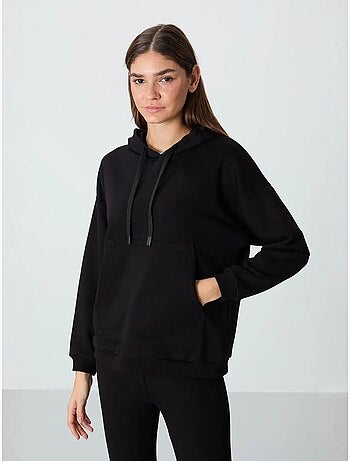 Sudadera con capucha oversize y bolsillo tommy
