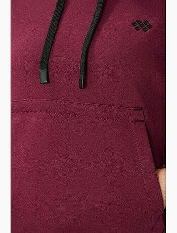 Sudadera con capucha oversize y bolsillo tommy