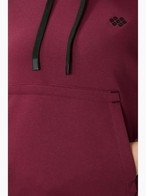 Sudadera con capucha oversize y bolsillo tommy - Kiabi Sudadera con capucha oversize y bolsillo tommy - Kiabi
