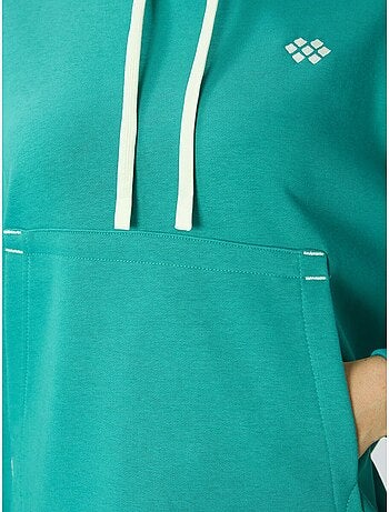 Sudadera con capucha oversize y bolsillo tommy