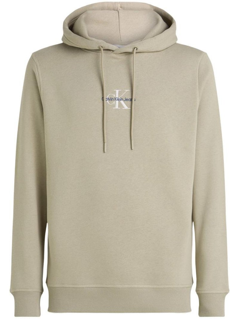 Sudadera con Capucha para Hombre Calvin Klein Beige - Kiabi