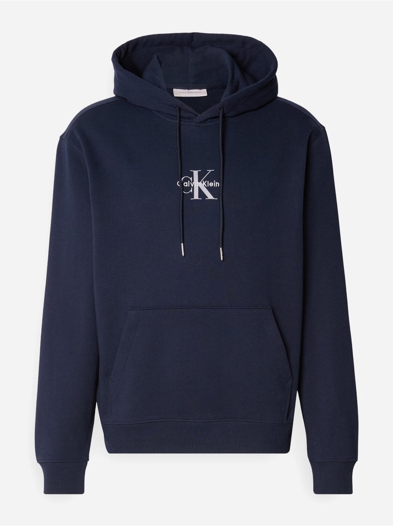 Sudadera con Capucha para Hombre Calvin Klein Jeans Azul - Kiabi