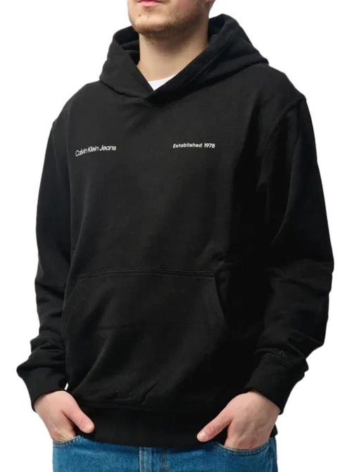 Sudadera con Capucha para Hombre Calvin Klein Jeans con Logo Grande - Kiabi
