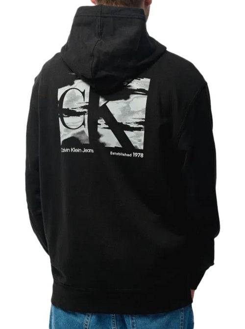 Sudadera con Capucha para Hombre Calvin Klein Jeans con Logo Grande - Kiabi