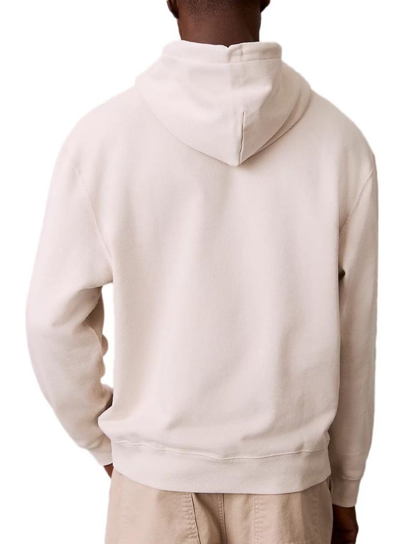 Sudadera con Capucha para Hombre Calvin Klein Jeans Crudo - Kiabi