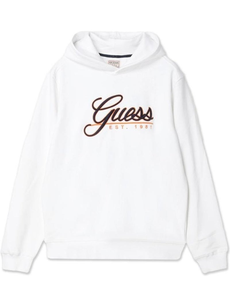 Sudadera con Capucha para Hombre Guess Blanco - Kiabi