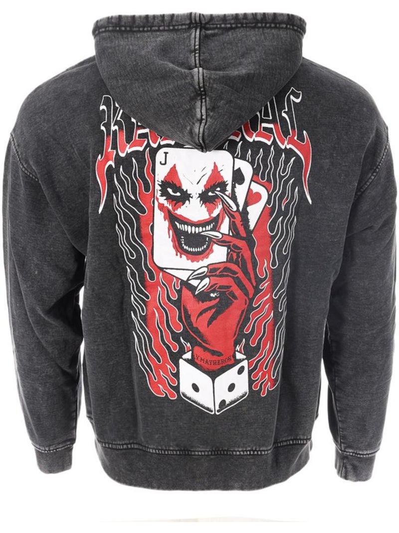 Sudadera con Capucha para Hombre Kaporal Gris plateado - Kiabi