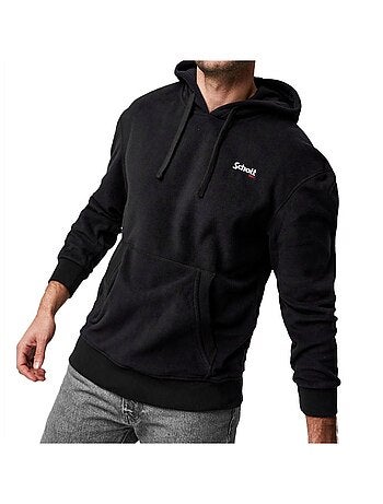 Sudadera con capucha para hombre Schott Micro Polar