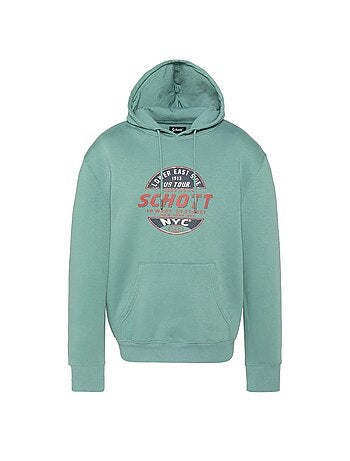Sudadera con capucha para hombre Schott SWHUSTOUR