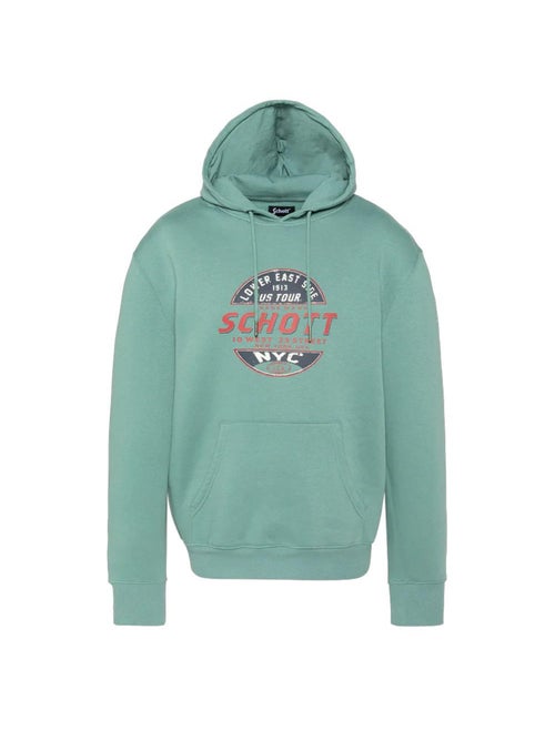 Sudadera con capucha para hombre Schott SWHUSTOUR - Kiabi Sudadera con capucha para hombre Schott SWHUSTOUR - Kiabi
