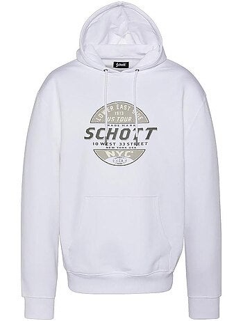Sudadera con capucha para hombre Schott SWHUSTOUR