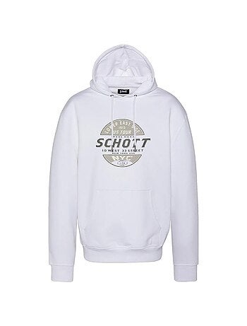 Sudadera con capucha para hombre Schott SWHUSTOUR