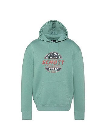 Sudadera con capucha para hombre Schott SWHUSTOUR
