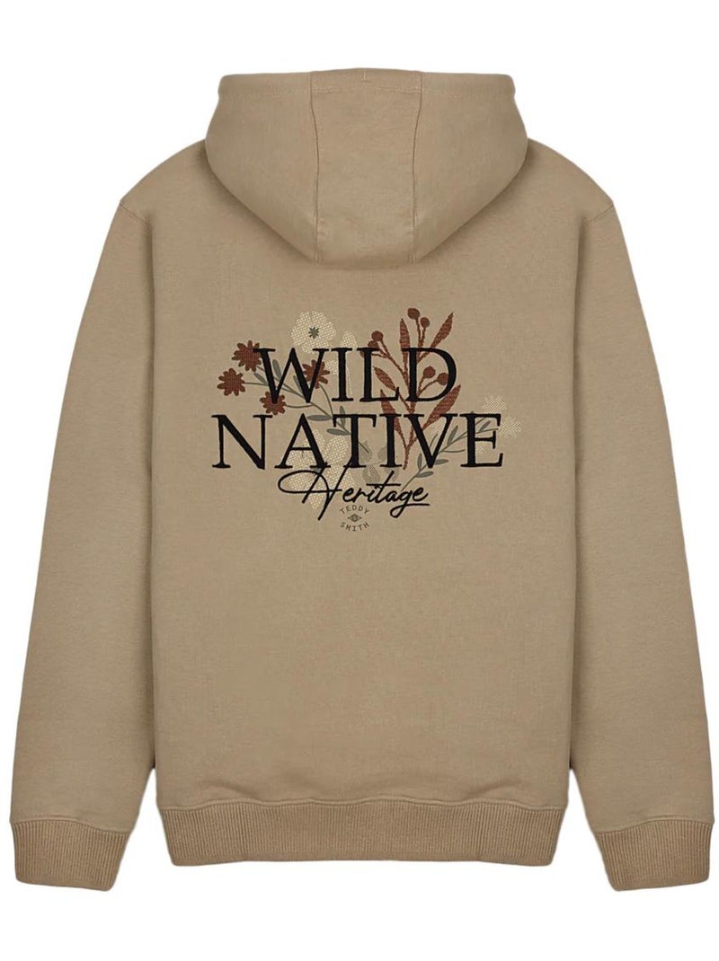 Sudadera con Capucha para Hombre Teddy Smith Beige - Kiabi