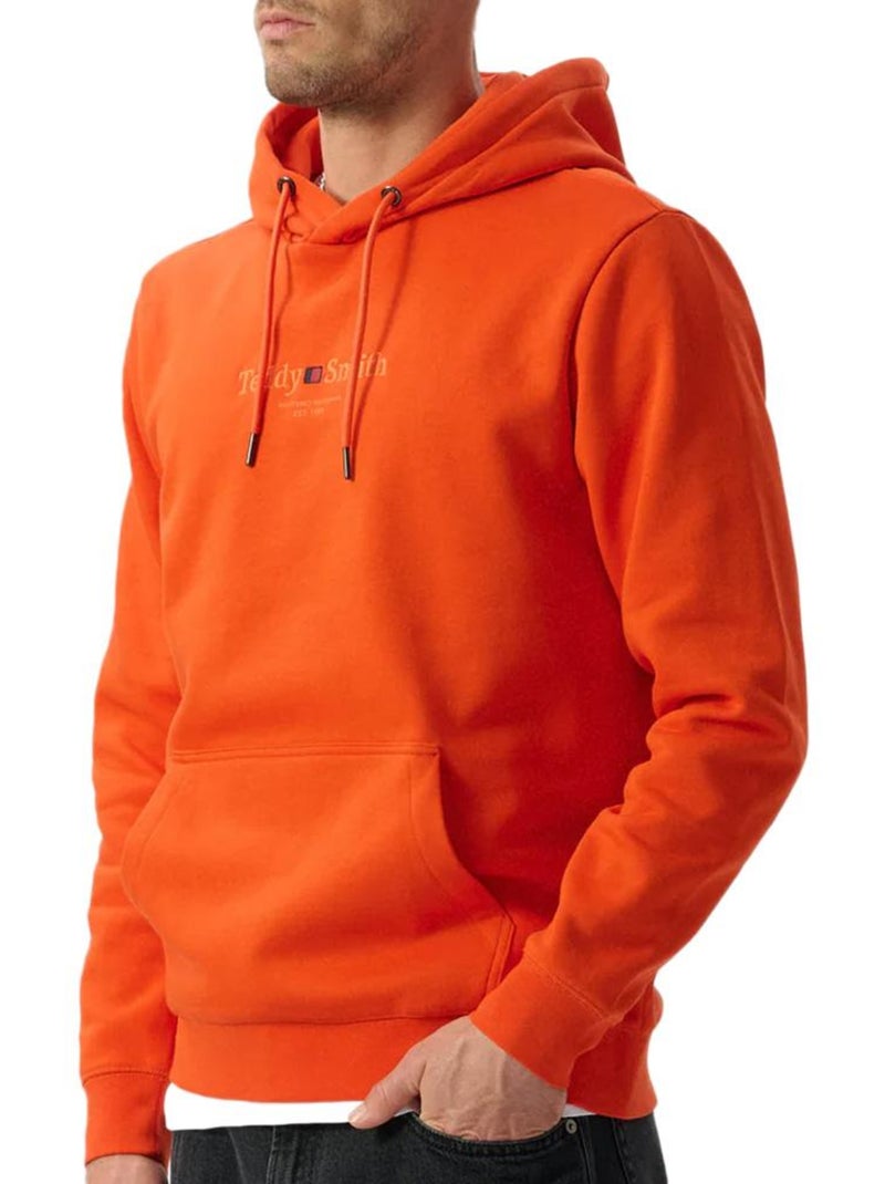 Sudadera con Capucha para Hombre Teddy Smith Naranja - Kiabi