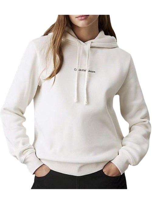 Sudadera con Capucha para Mujer Calvin Klein Jeans - Kiabi Sudadera con Capucha para Mujer Calvin Klein Jeans - Kiabi