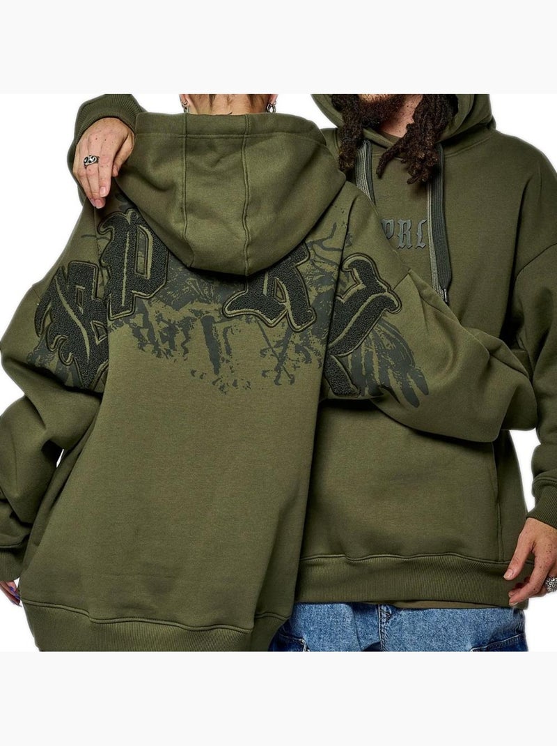 Sudadera con Capucha para Mujer Kaporal Verde caqui claro - Kiabi