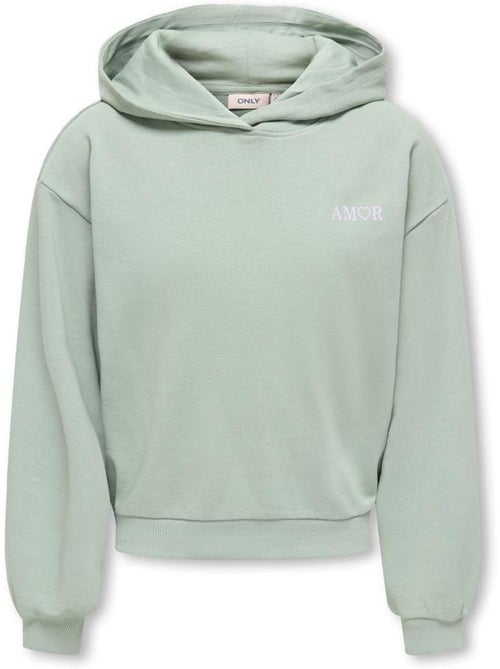 Sudadera con capucha para niña kids only - Kiabi Sudadera con capucha para niña kids only - Kiabi