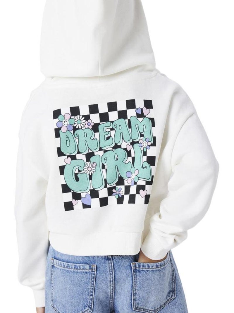 Sudadera con capucha para niña name it Blanco - Kiabi