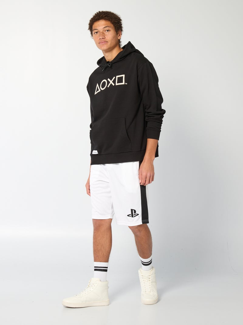 Sudadera con capucha 'Playstation' Negro - Kiabi