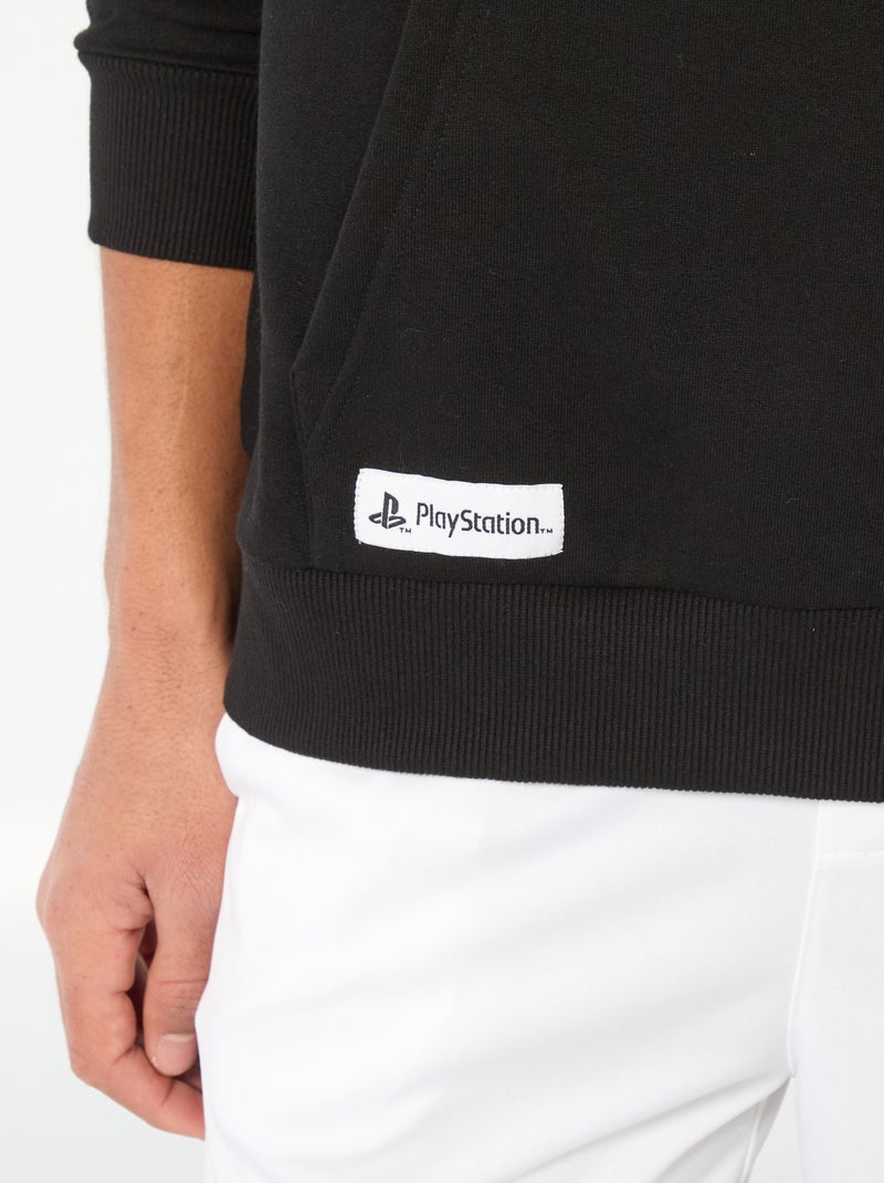 Sudadera con capucha 'Playstation' Negro - Kiabi
