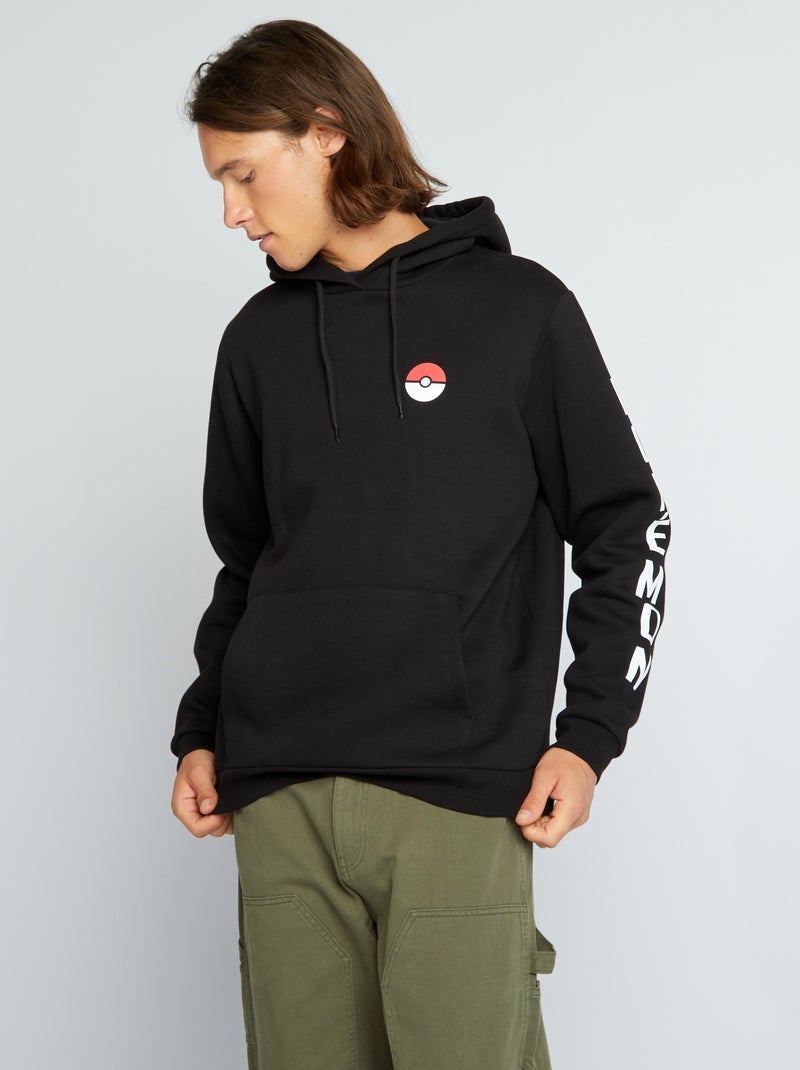 Sudadera con capucha 'Pokemon' NEGRO - Kiabi