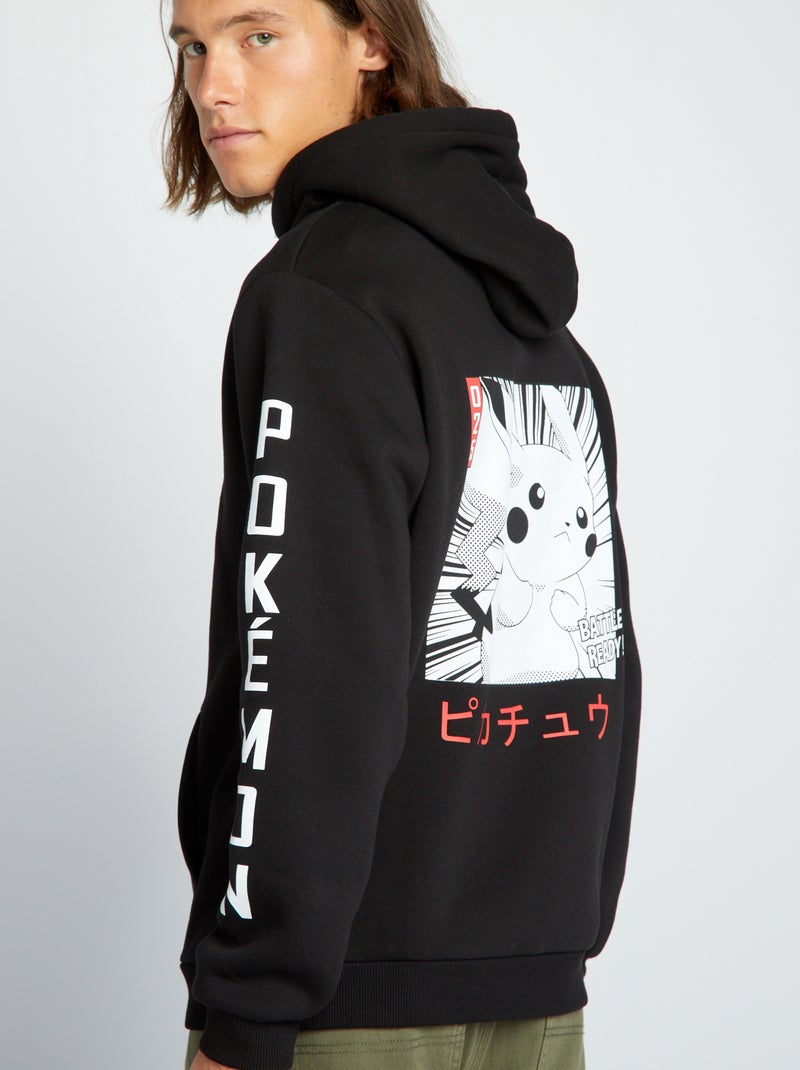 Sudadera con capucha 'Pokemon' NEGRO - Kiabi