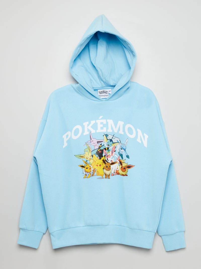 Sudadera con capucha 'Pokemon' oversize AZUL - Kiabi