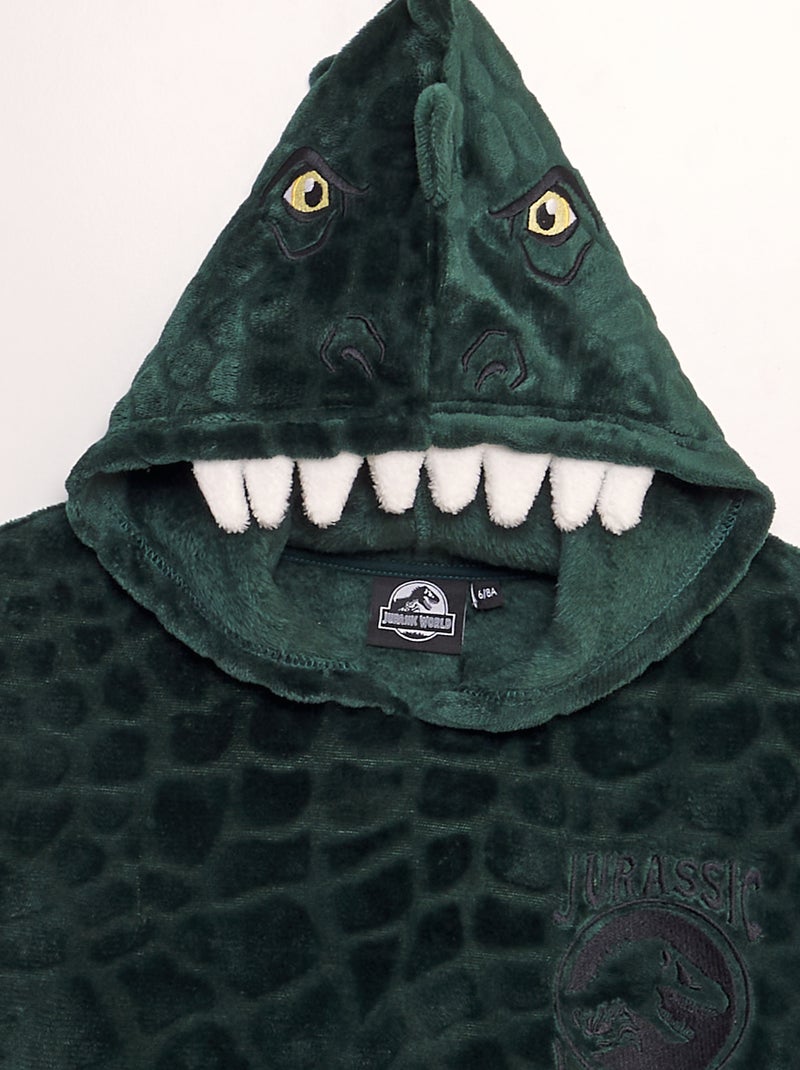 Sudadera con capucha polar 'Jurassic World' VERDE - Kiabi