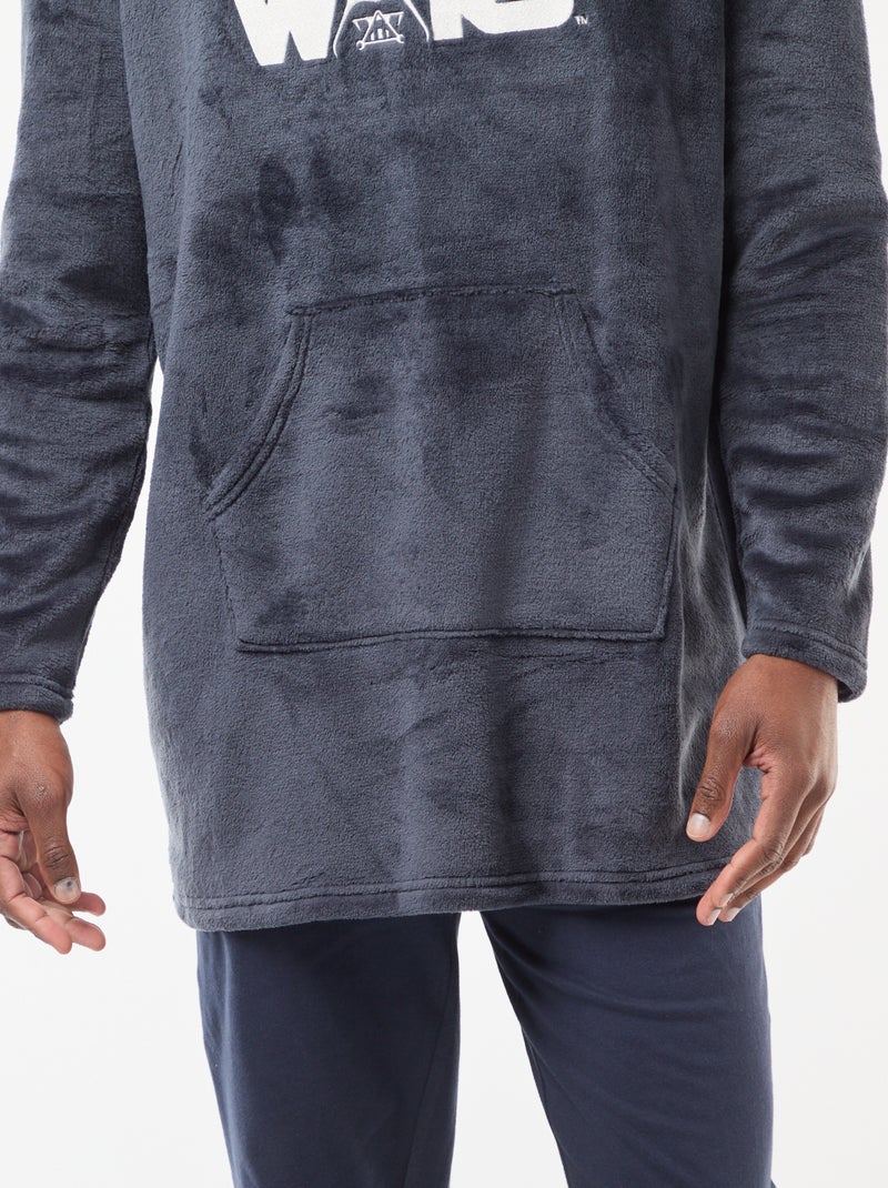 Sudadera con capucha polar 'Star Wars' Gris - Kiabi