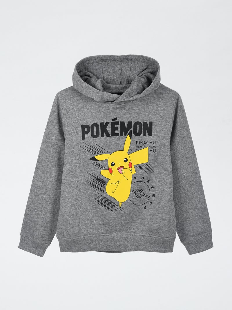 Sudadera con capucha polar 'Suncity' 'Pokémon' de algodón Negro - Kiabi