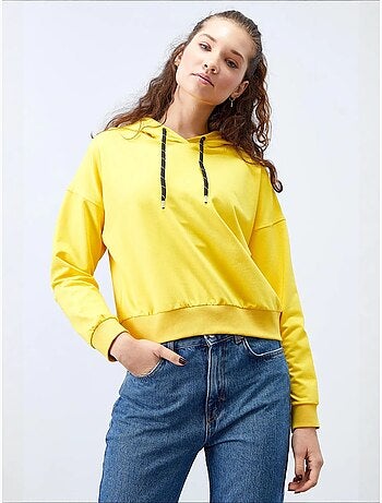 Sudadera con capucha relaxed con detalle de cordón tommy