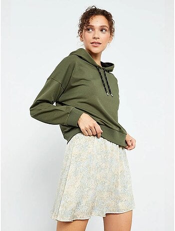 Sudadera con capucha relaxed con detalle de cordón tommy